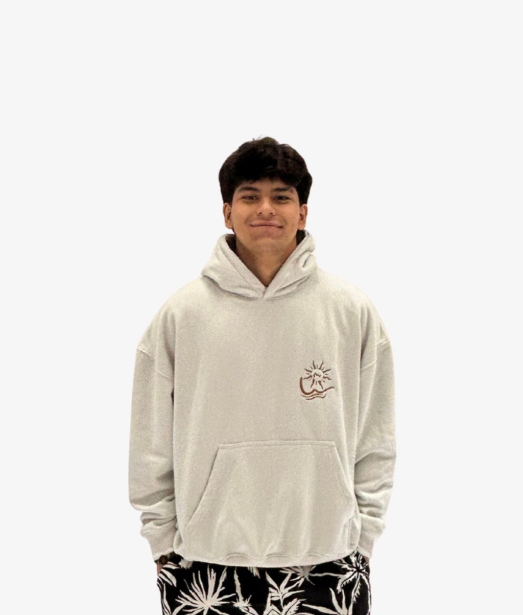 “TATAG” in gray Hoodie
