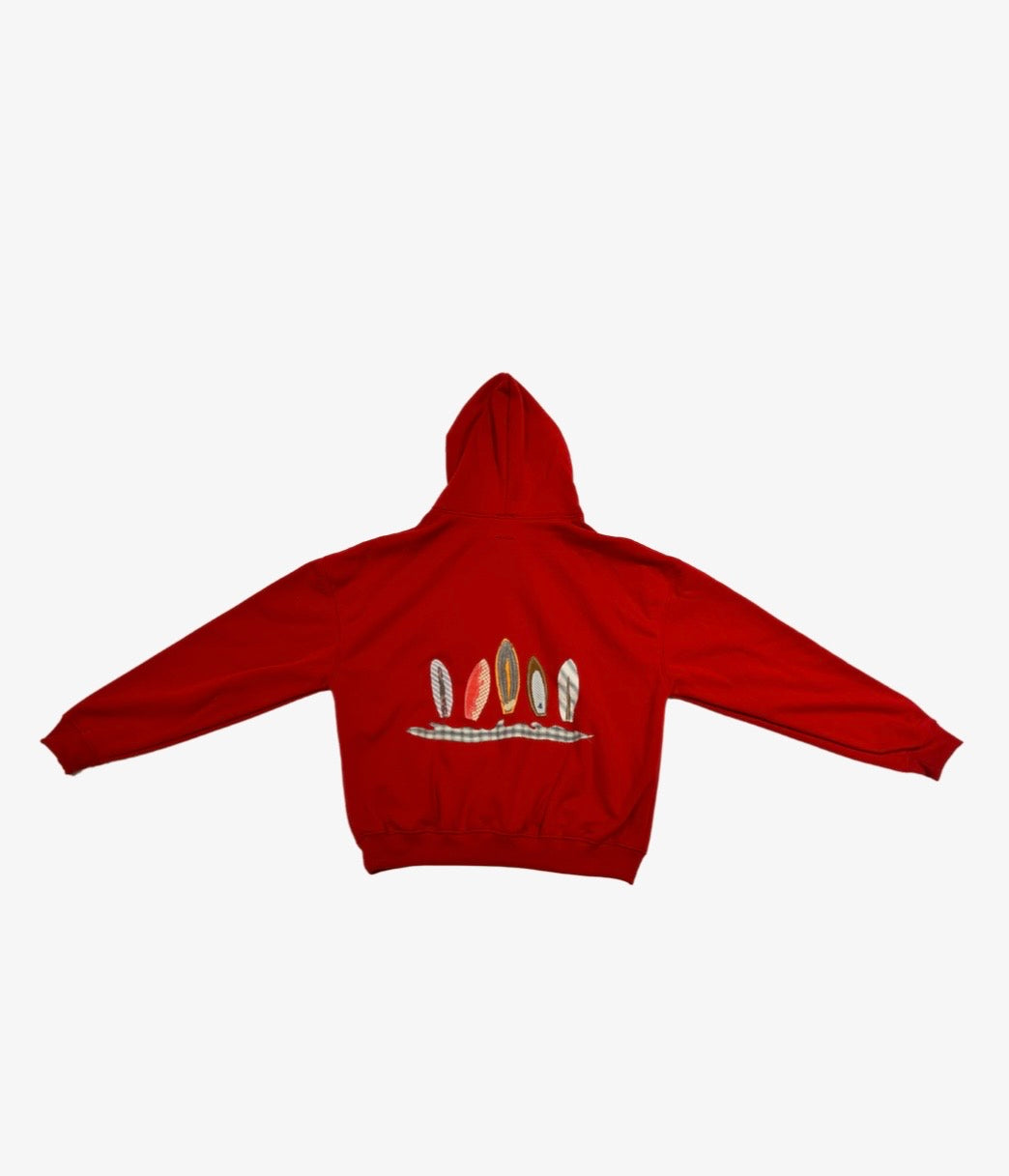 “ALON” in red Hoodie