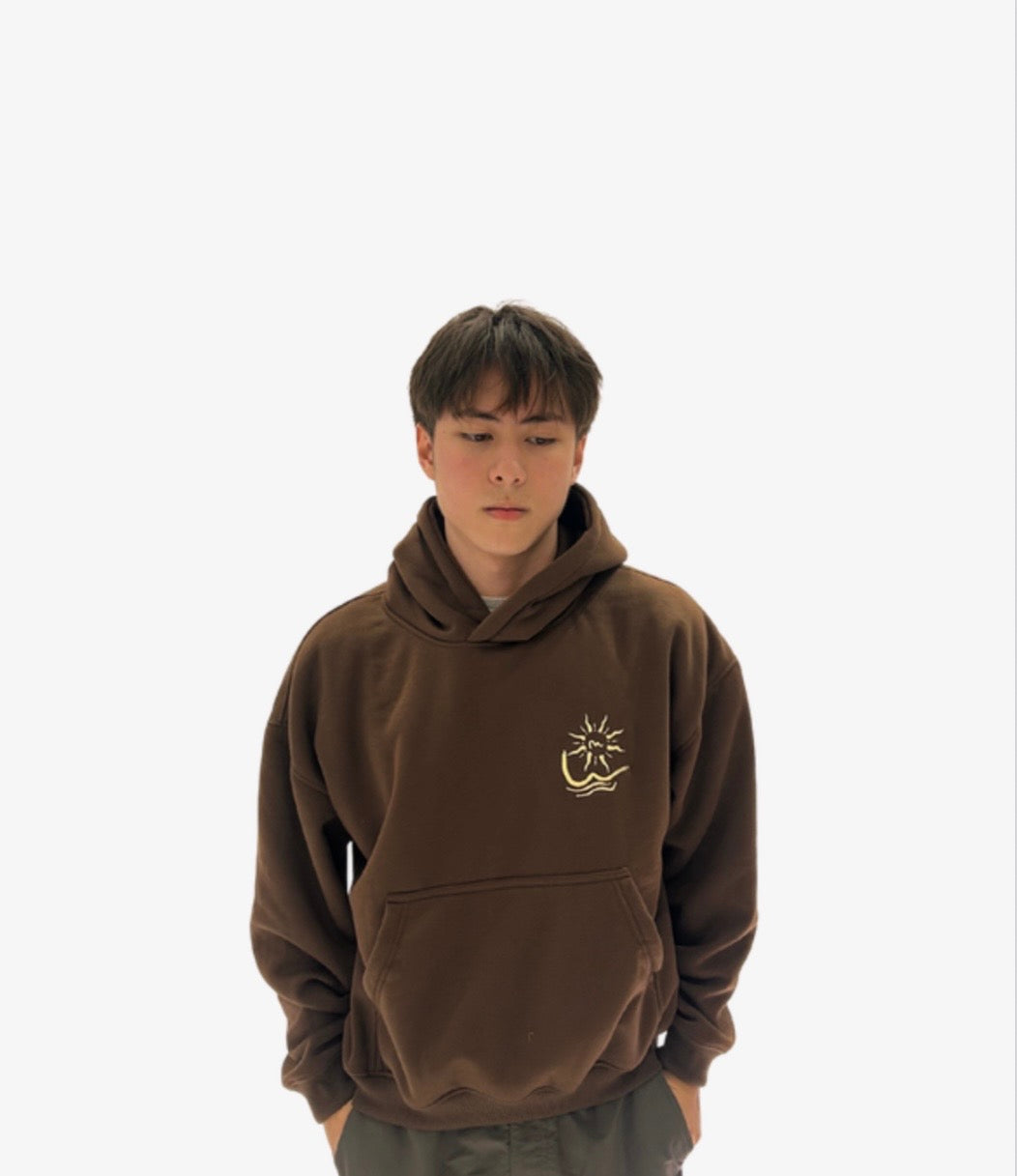 “GUMAMELA” in brown Hoodie