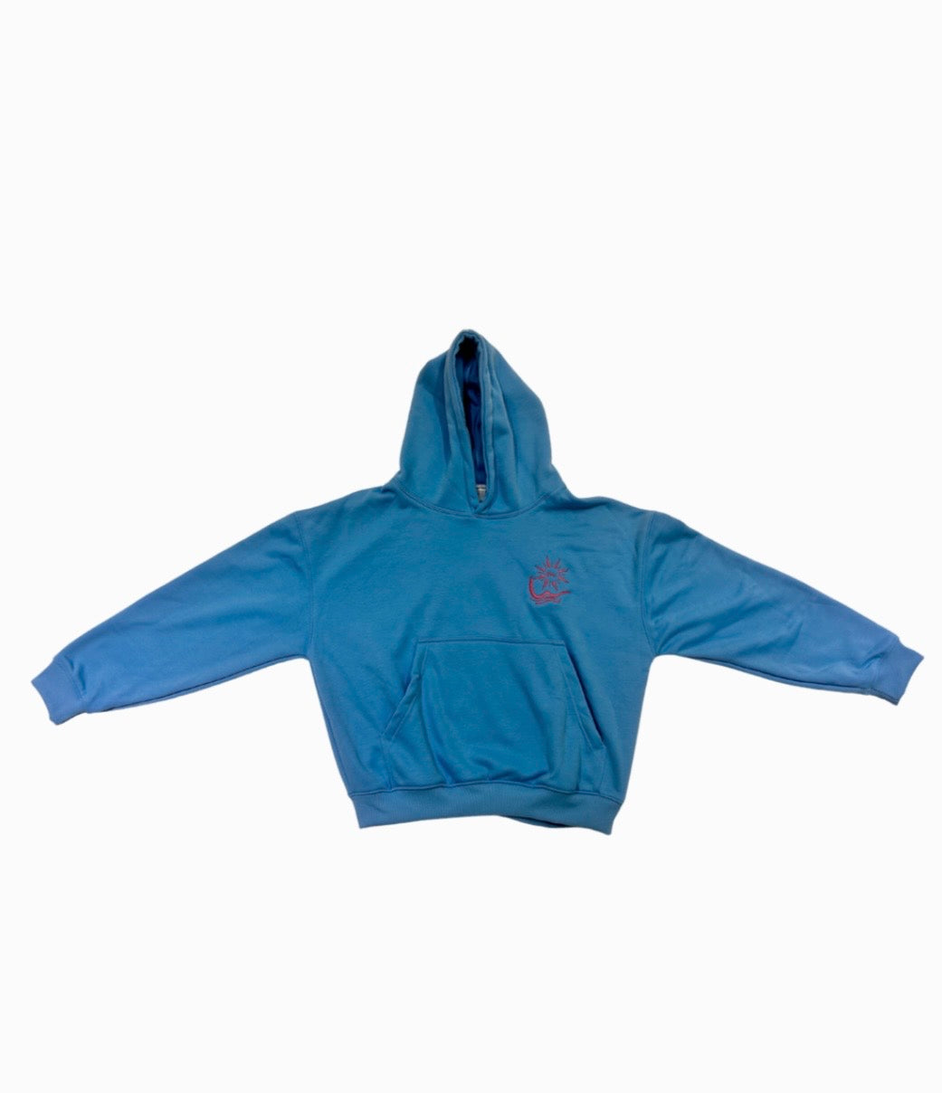 “LAYAG” in blue hoodie