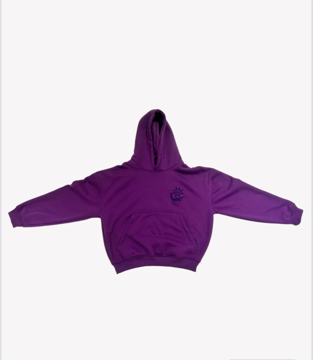 “BUNDOK” in purple Hoodie