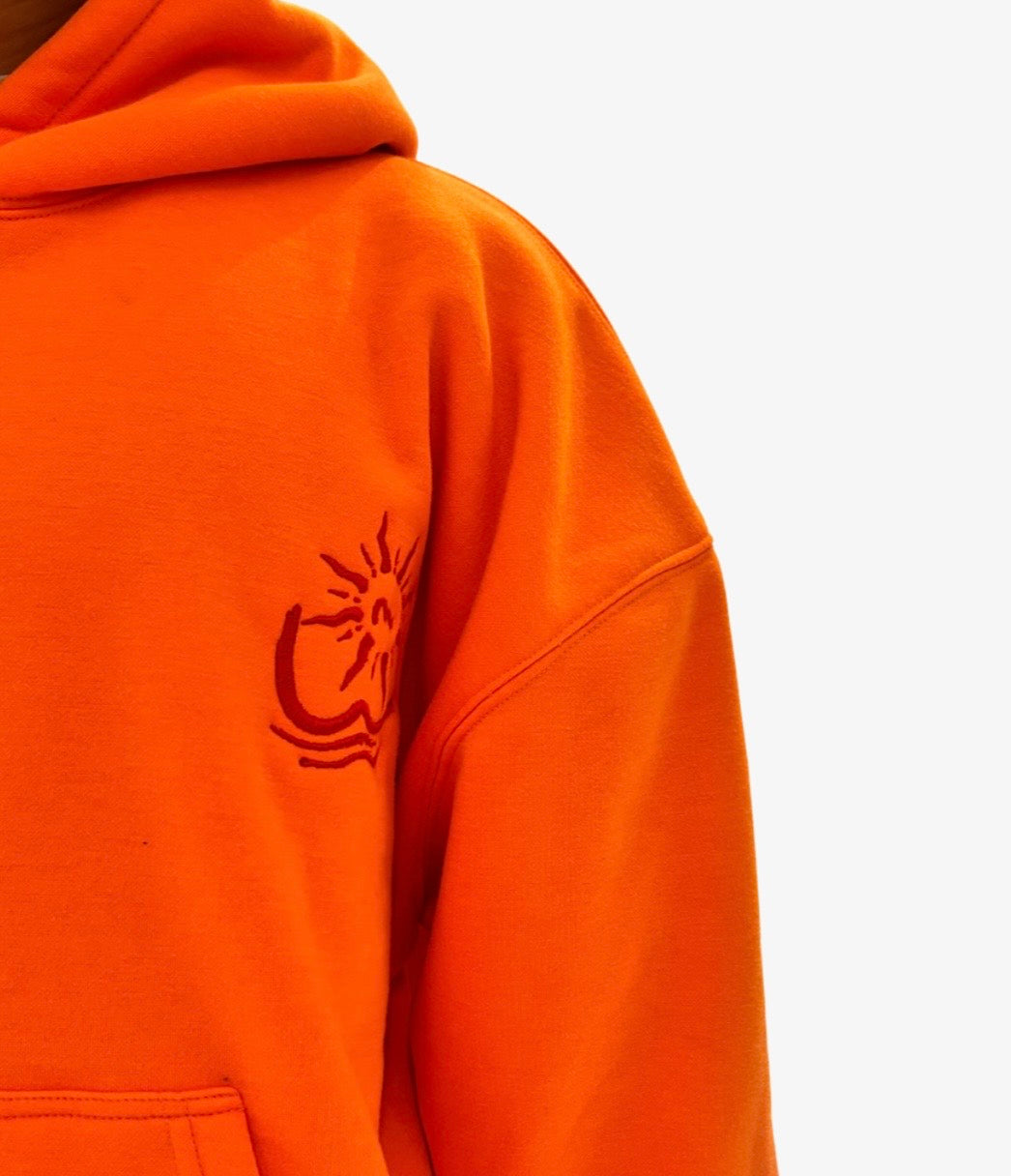 “PAYAPA” in orange Hoodie