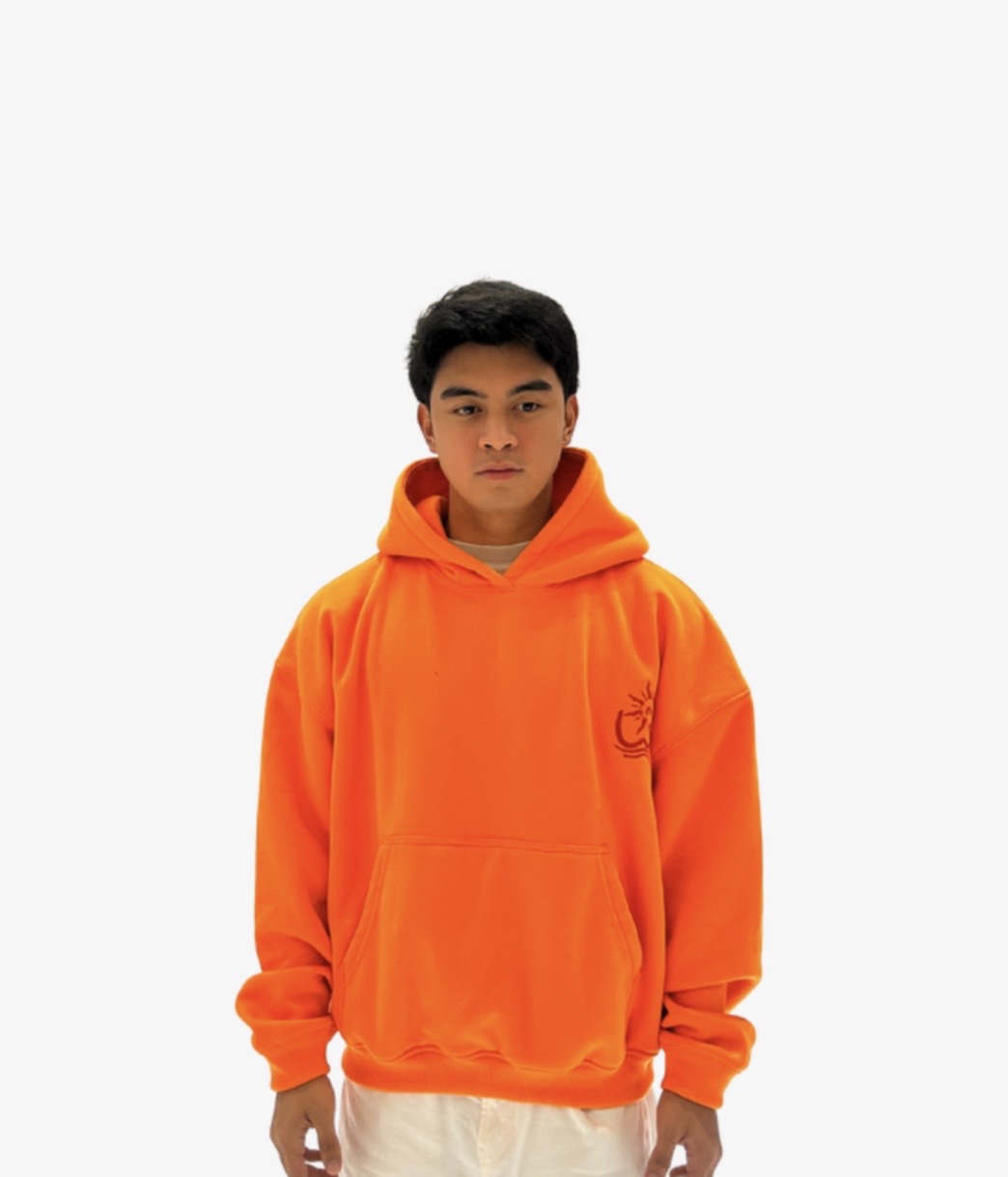 “PAYAPA” in orange Hoodie