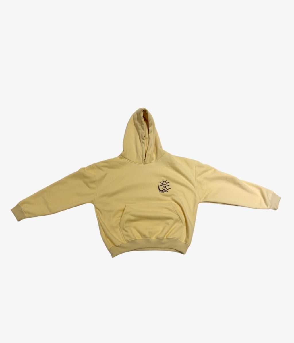 “ALON” in cream Hoodie