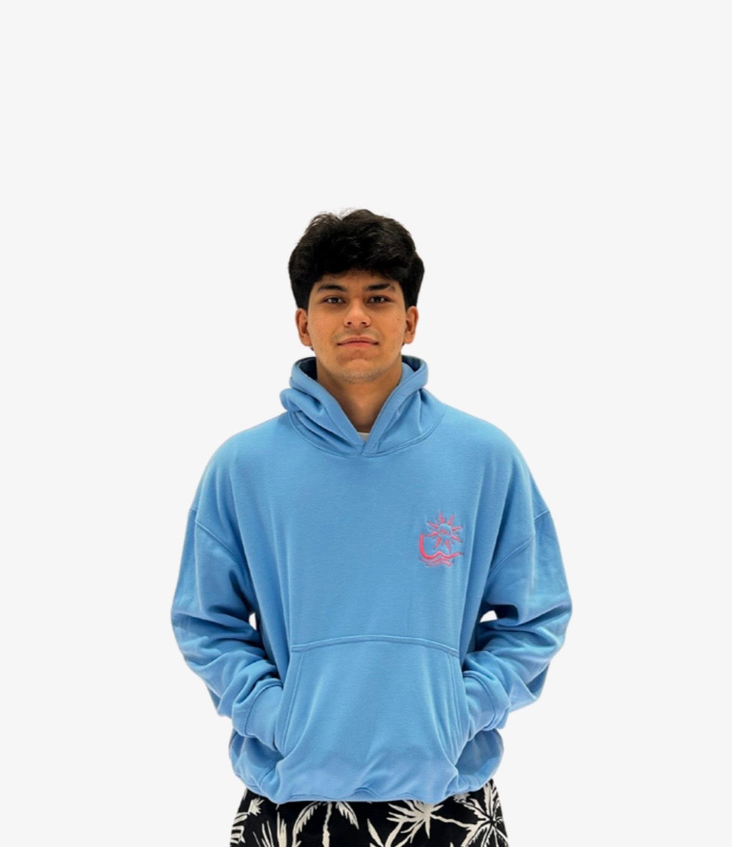 “TATAG” in blue Hoodie