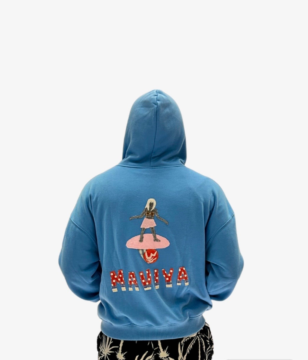 “TATAG” in blue Hoodie