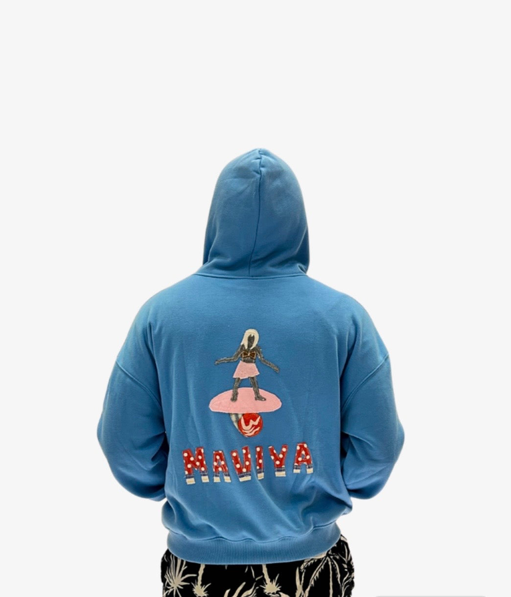 “TATAG” in blue Hoodie