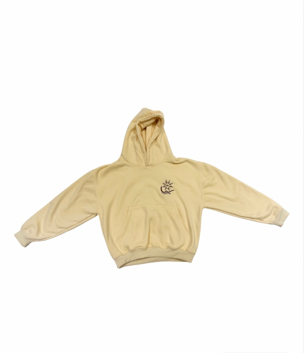 “ALON” in cream Hoodie