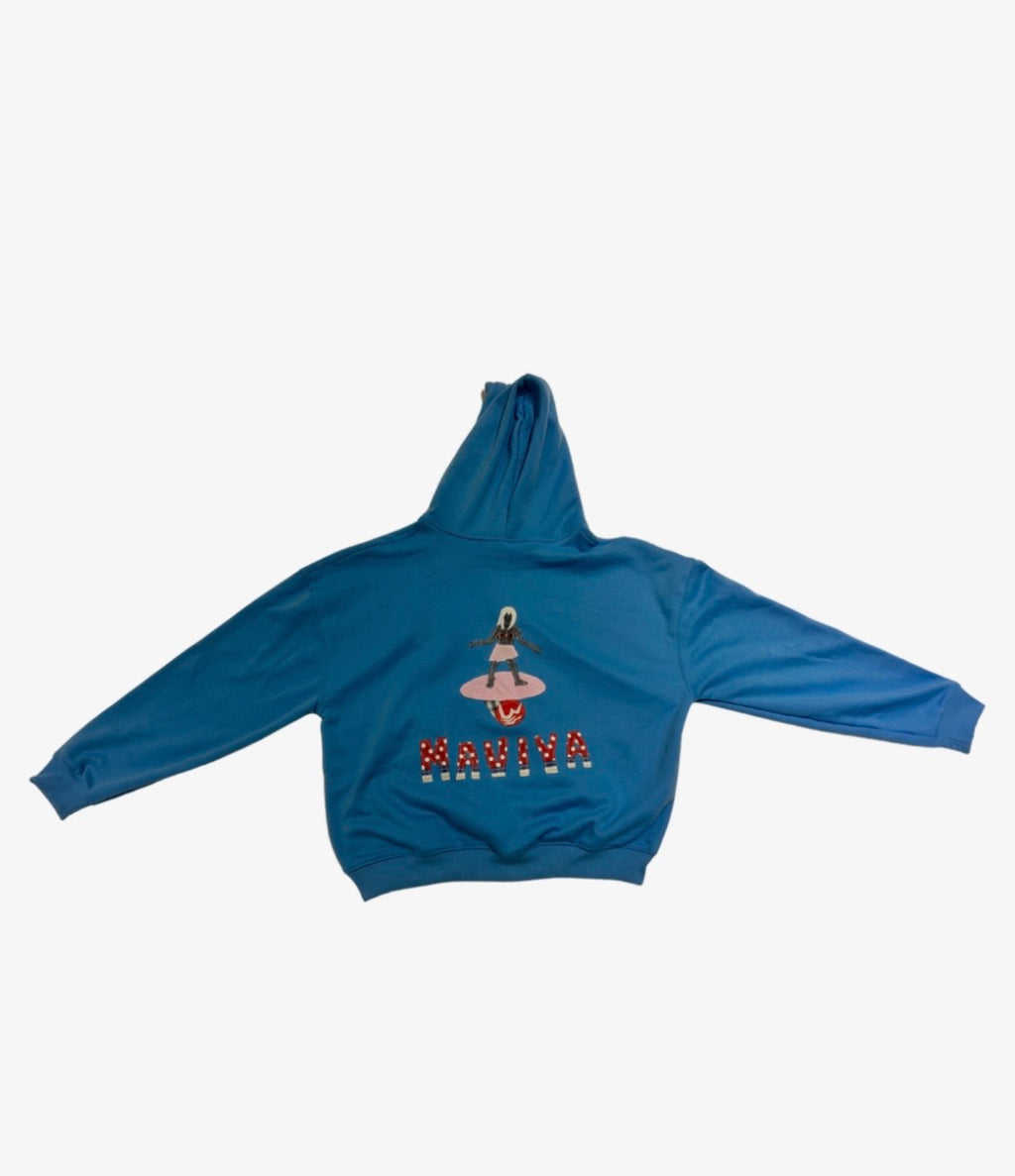 “TATAG” in blue Hoodie