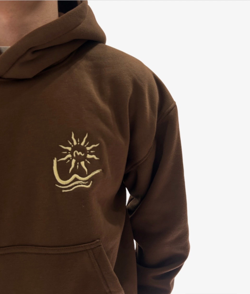 “GUMAMELA” in brown Hoodie