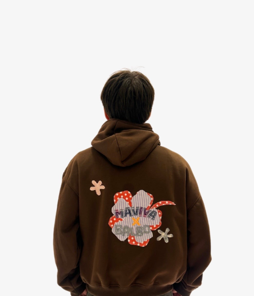 “GUMAMELA” in brown Hoodie