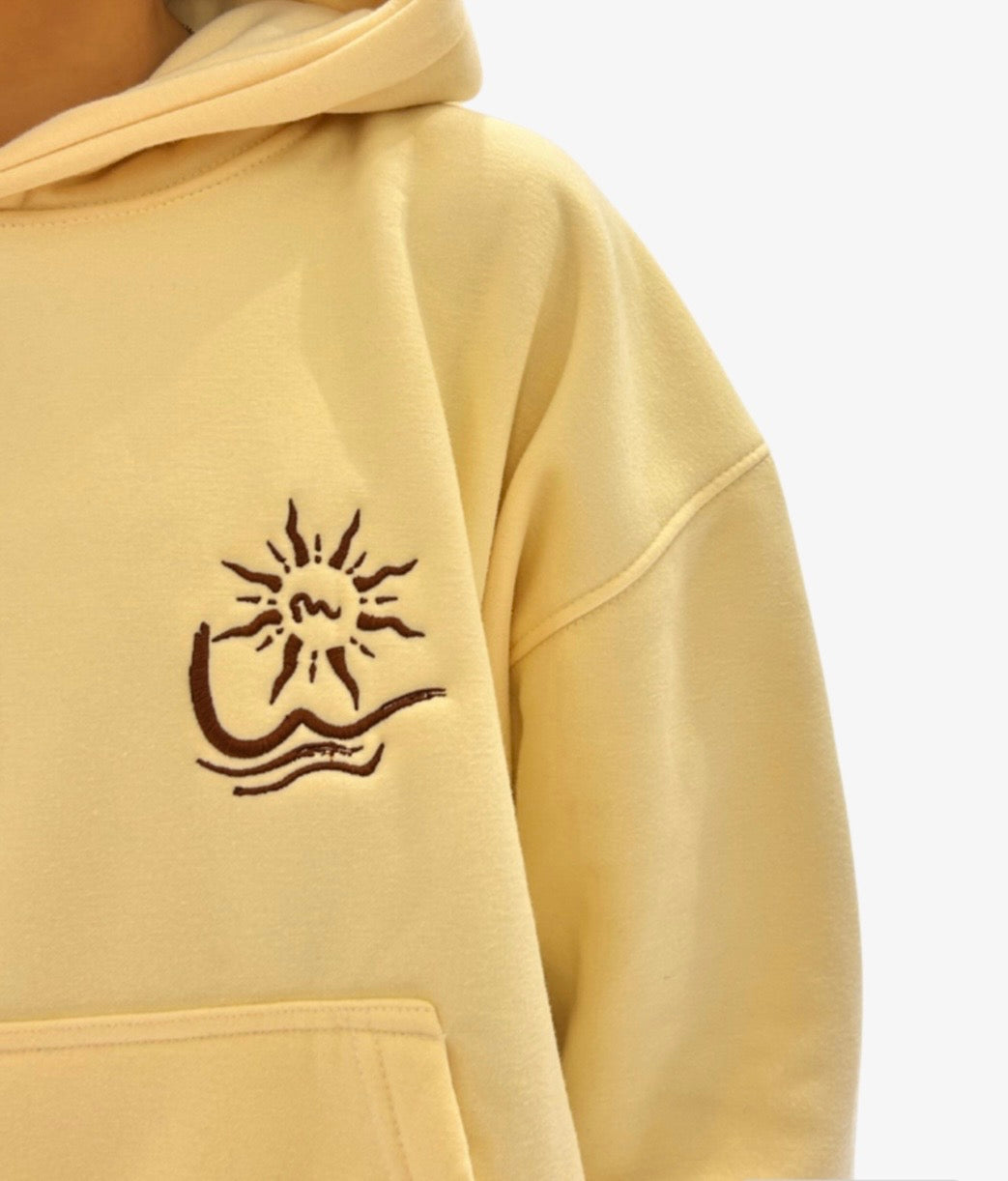 “ALON” in cream Hoodie